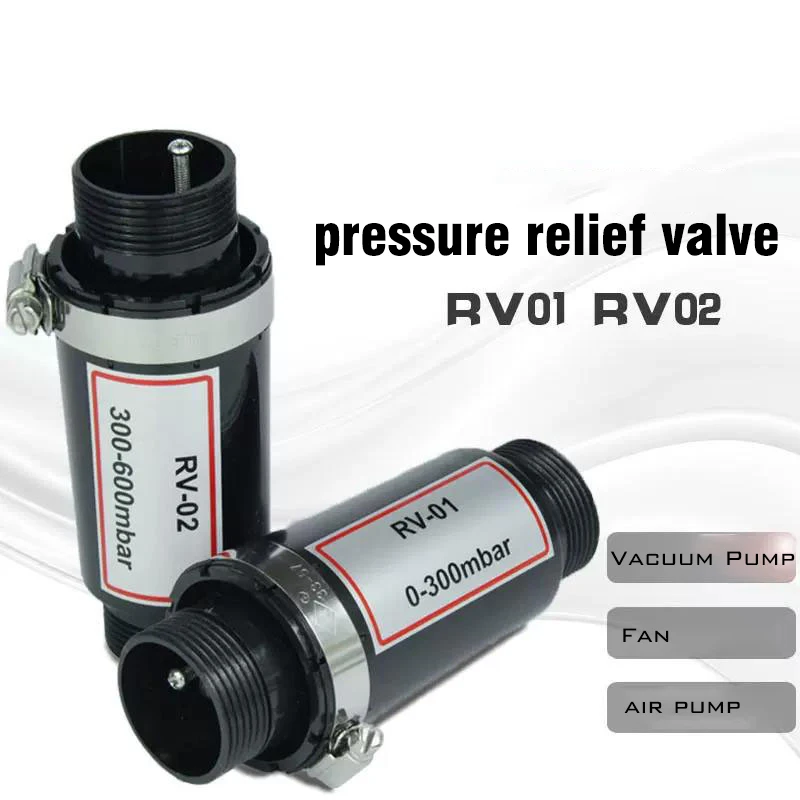 Válvula Preta do Alívio de Pressão do Pvc Bomba do Vórtice Rv01 Rv-02 0600 mm