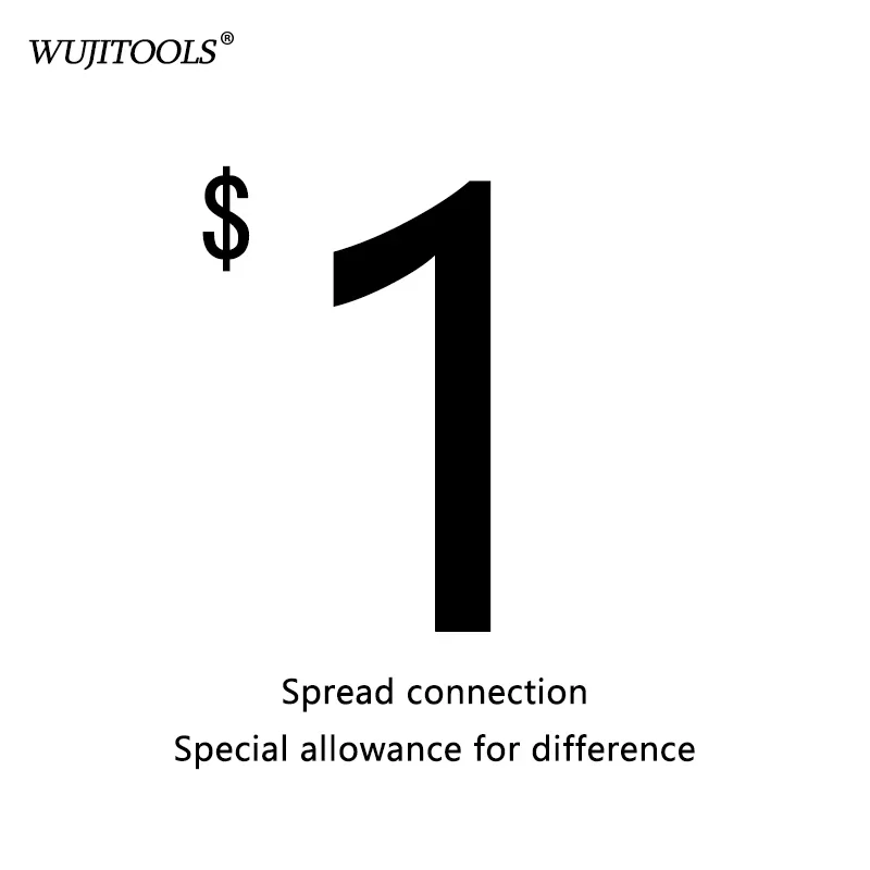 

The $1 difference price is used for an additional cost of goods or an increase in logistics costs