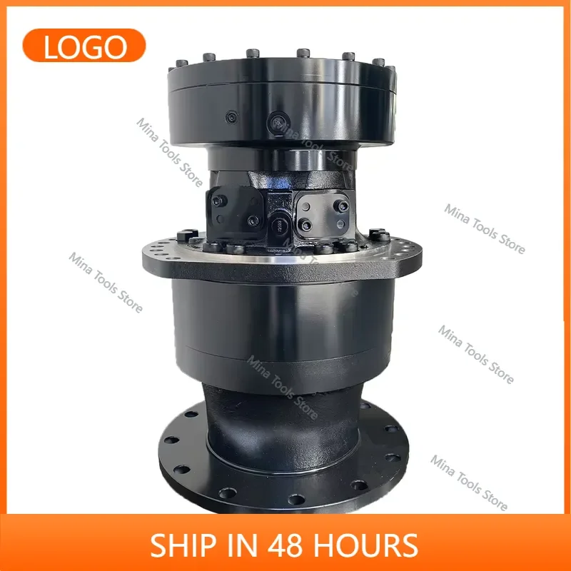 Helm Tower MS50 Hydraulic Drive Wheel Motor Double Speed Low High Torque Piston Motor Type Cast Iron ISO9001/RoHS Certified