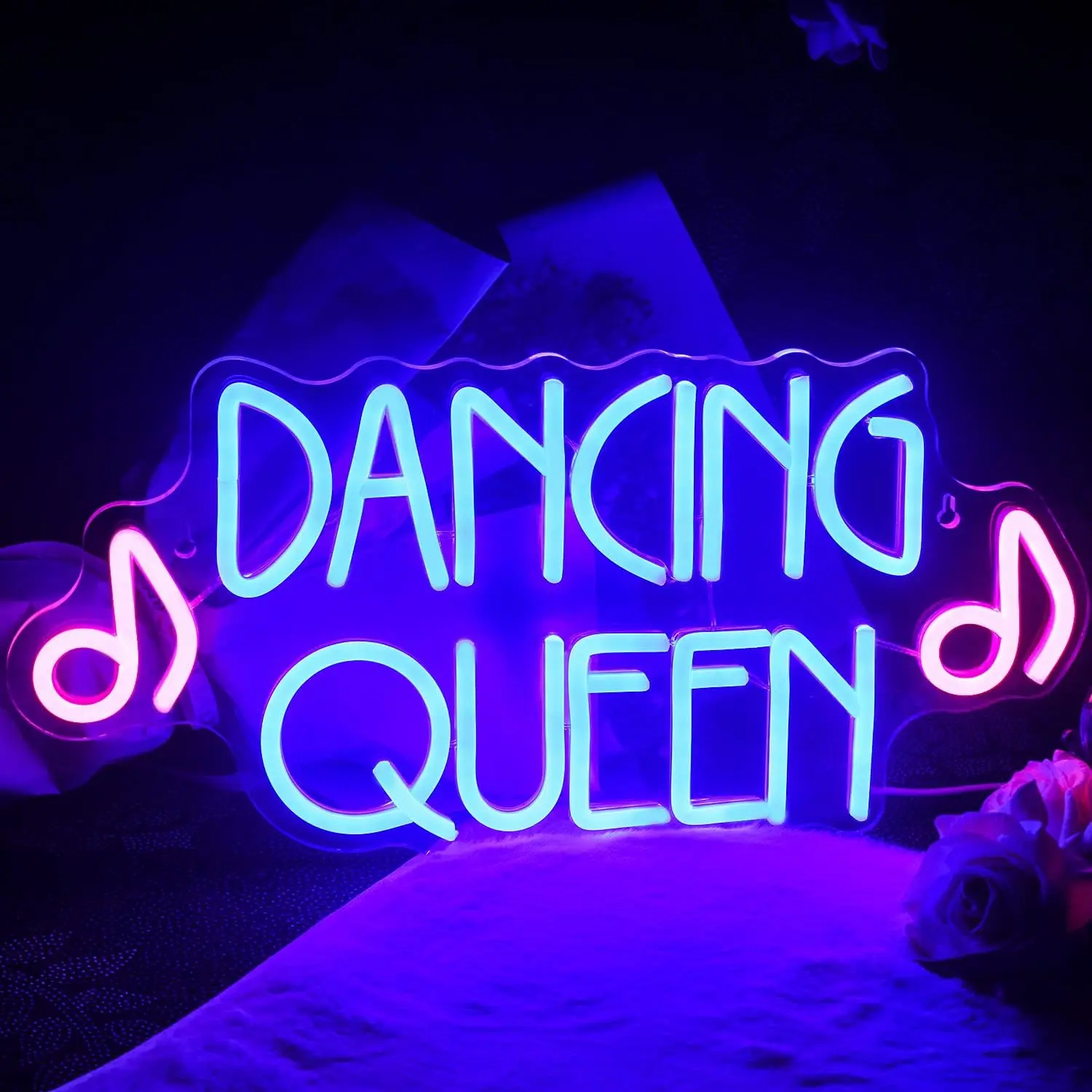 

Dancing Queen Neon Sign LED Lights Dance Club Wall Decor Dance Studio Dancing Party Bar Girl Boy Lady Dancer Jazz Popping Gift