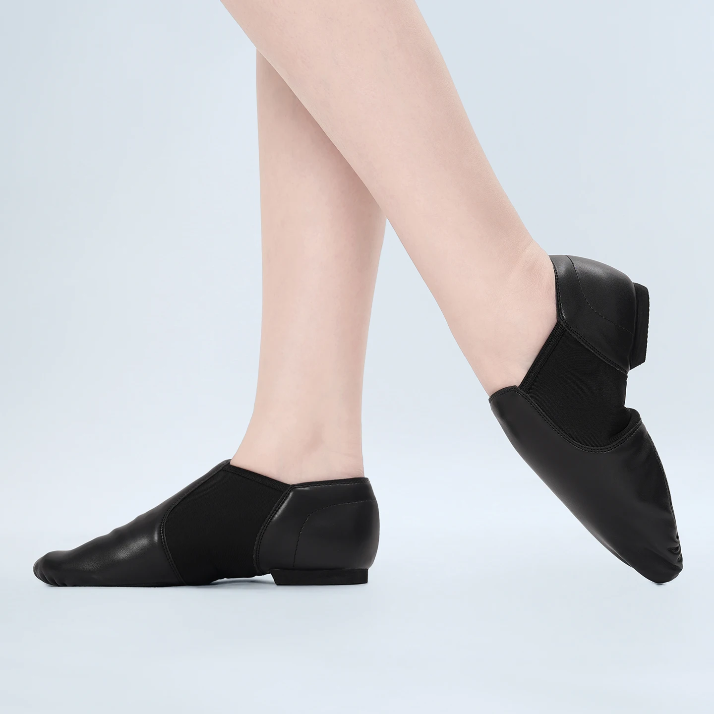 PU Leather Stretch Jazz Dance Shoes Women Antiskid Sole Jazz Shoes High Quality Dance Sneakers for Girls Adults - view 6