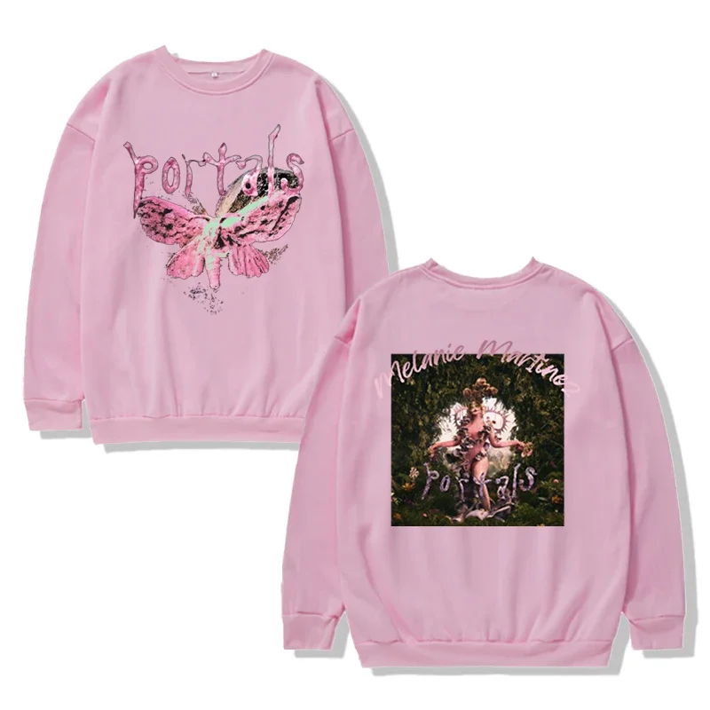 Women's Sweatshirts Melanie-Martinez Graphic Print Oversized Pullover, Portale Tour Harajuku Pullover Pop Music Sweatshirt, 2024