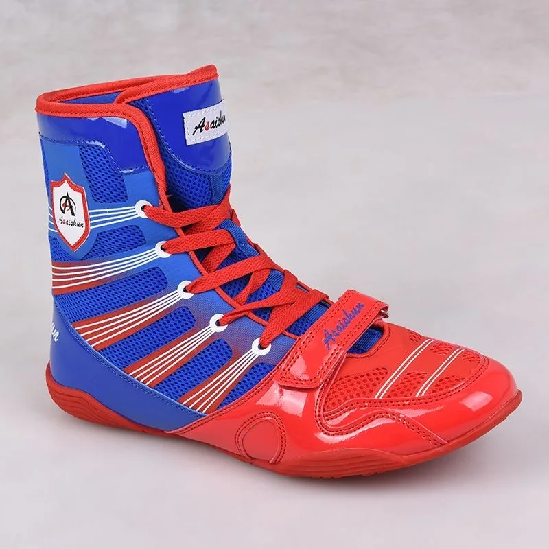 

Classic Brand Wrestling Shoes Big Boy High Top And Low Top Boxing Shoes for Men Designer Fighting Shoes Mens Gym Training Shoe