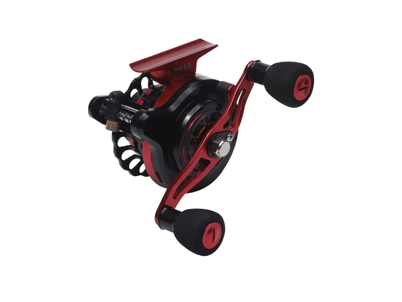 Custom High Density Aluminum Extrusion Precision Machining Solid Aluminum Frame Comfortable EVA Grip Design Fishing Reel
