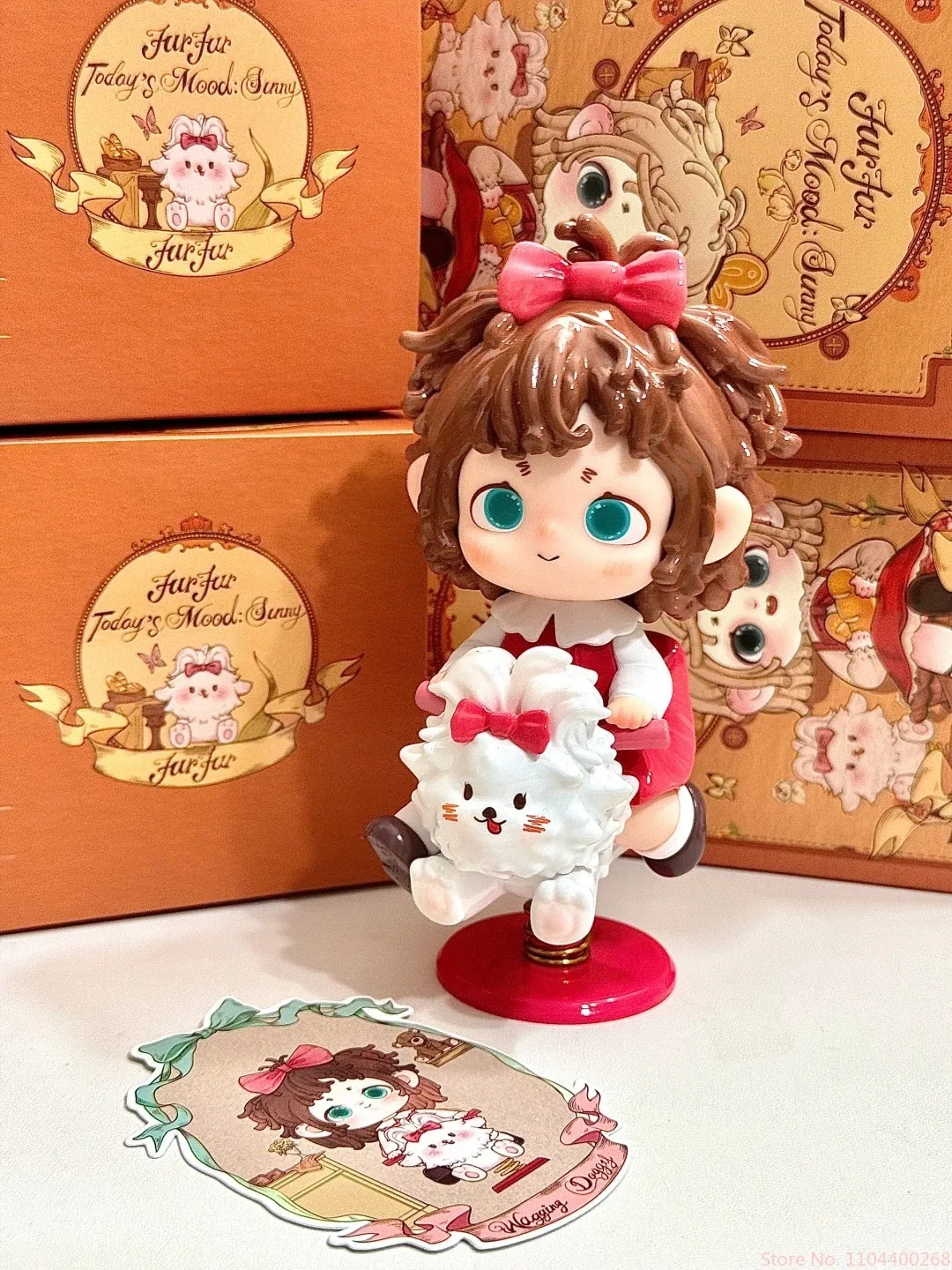 Heyone Fur Fur'S Doll Wonderful House Series Blind Box Dolls Kawaii Action Anime Figure Blind Box Toys Gril Collect Gifts
