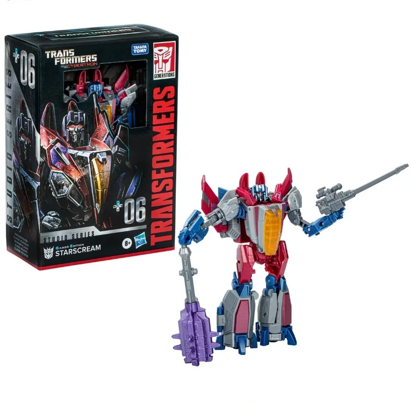 الجديد في المخزون محول G1 SS-GE06V فئة Starscream ألعاب متحركة هدايا العيد شخصيات أنيمي استوديو جمع مثيرة للاهتمام