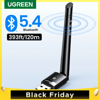 UGREEN USB Bluetooth 5.3 5.4 Adapter 120M Dongle for PC Wireless Mouse Keyboard Music Audio Receiver Transmitter Bluetooth