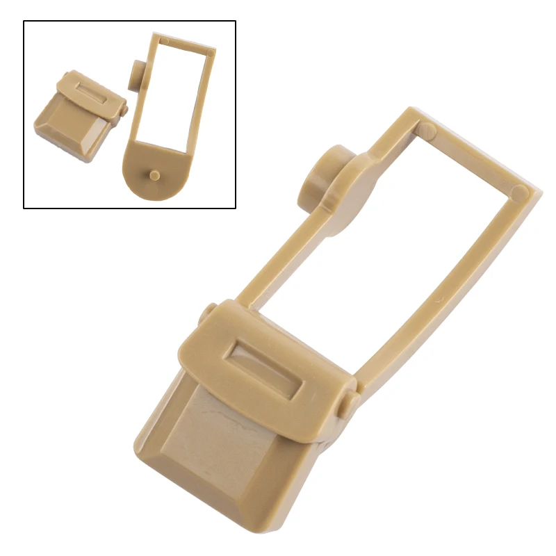 Figurines de soldats militaires de la seconde guerre mondiale, accessoires d'équipement de port, sac d'arme, blocs de construction, sac à dos de l'armée, Mini valise en briques, jouet de bricolage