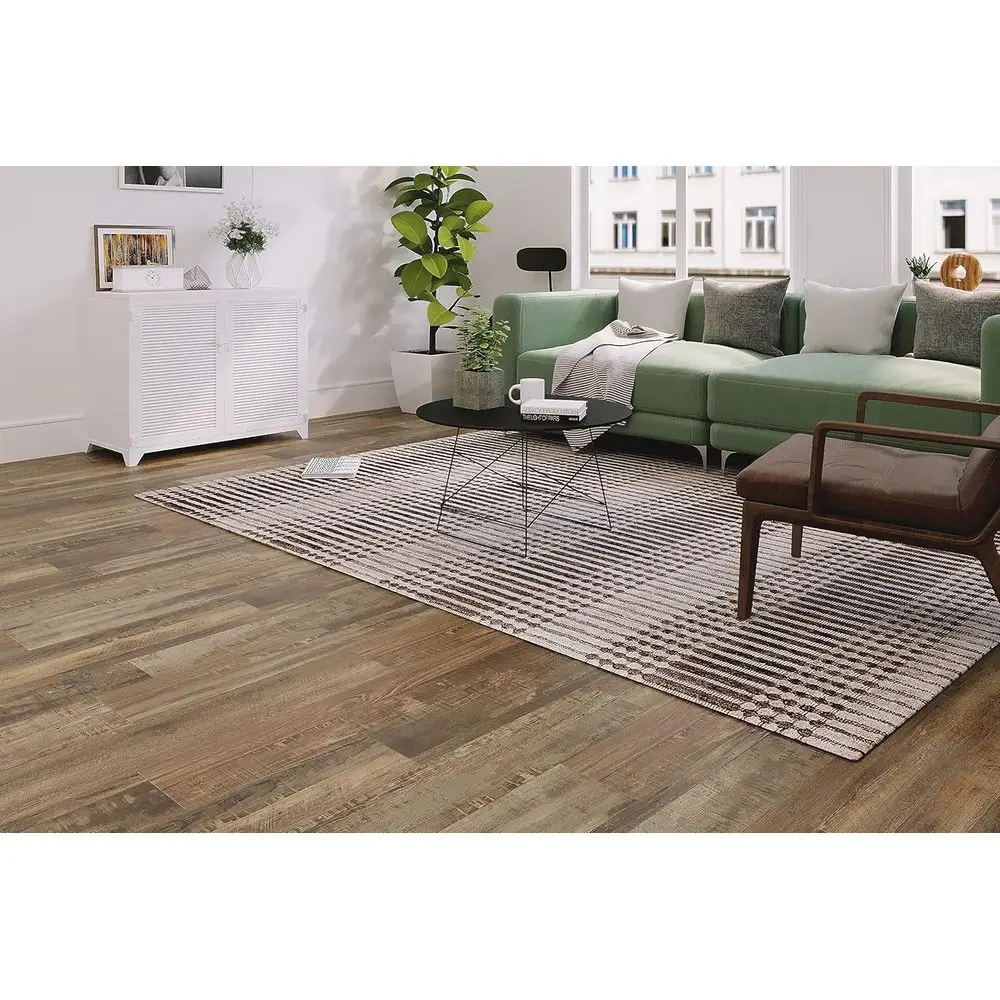 7.12 بوصة عرض × 48 بوصة. أرضيات فينيل من الصنوبر المعاد تعريفها بطول 23.77 قدم مربع #3