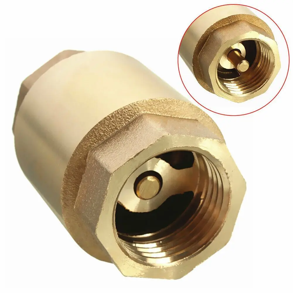 Kupferfeder-Inline-Pumpen ventile Rückschlag ventil Wassersteuerwerkzeug-Absperr ventil