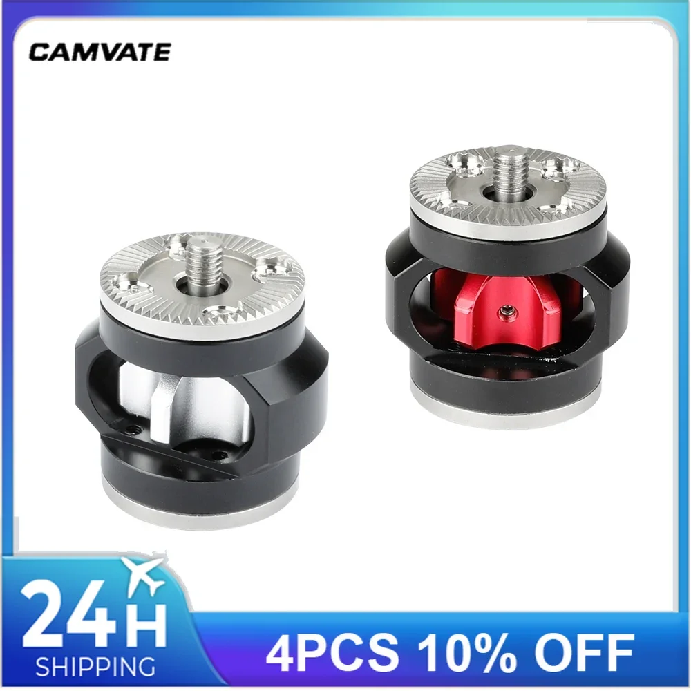 CAMVATE QR ARRI Rosette M6 Mount Lock Extension สำหรับกล้อง DSLR ชุดจับยึด Rig การถ่ายภาพ Accessorie