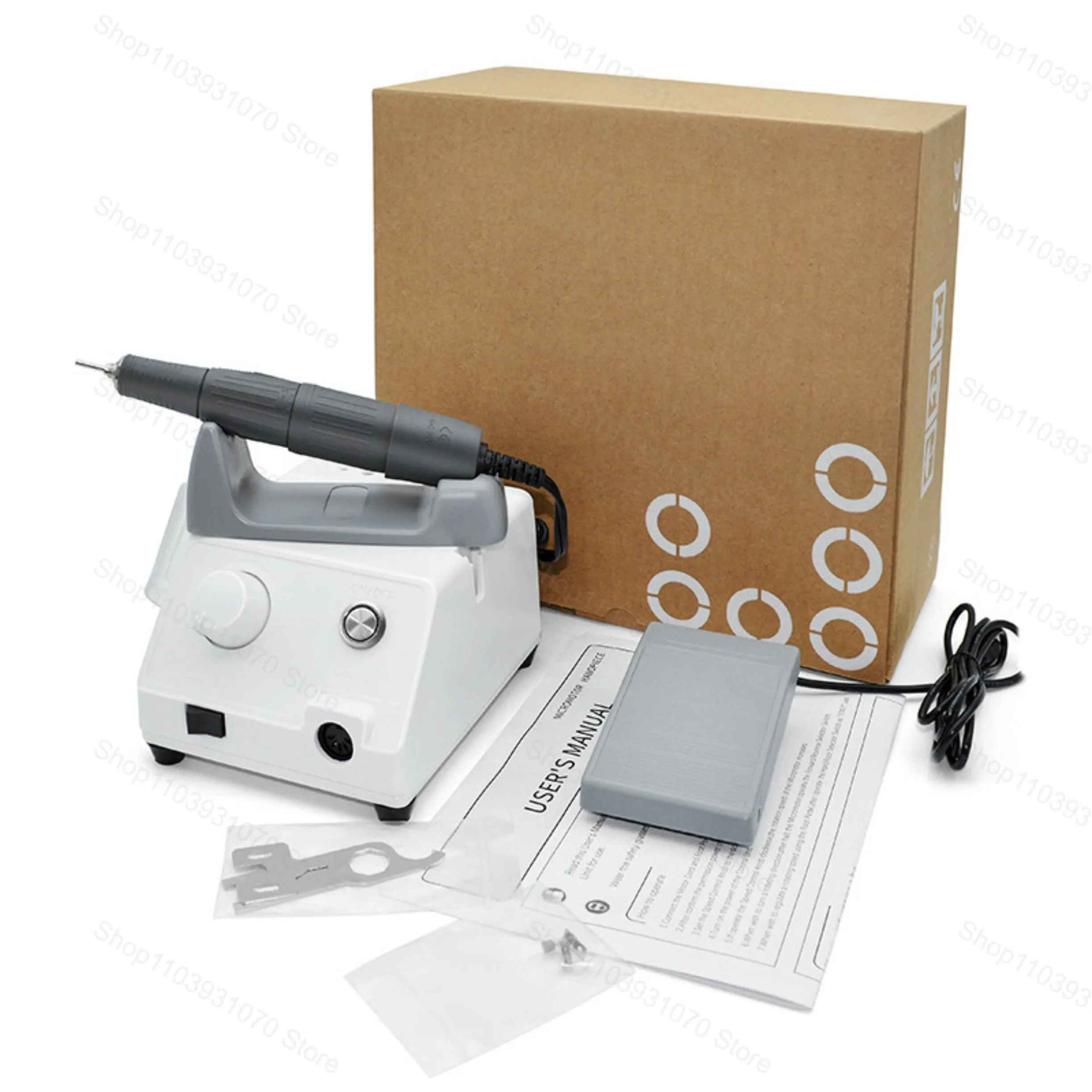 Professionele Elektrische Nagelboormachine MicroMotor 35000 RPM SDE-H37L1 Handvat Nieuwe M4S Manicure Nagellak Schuurmachine Apparatuur