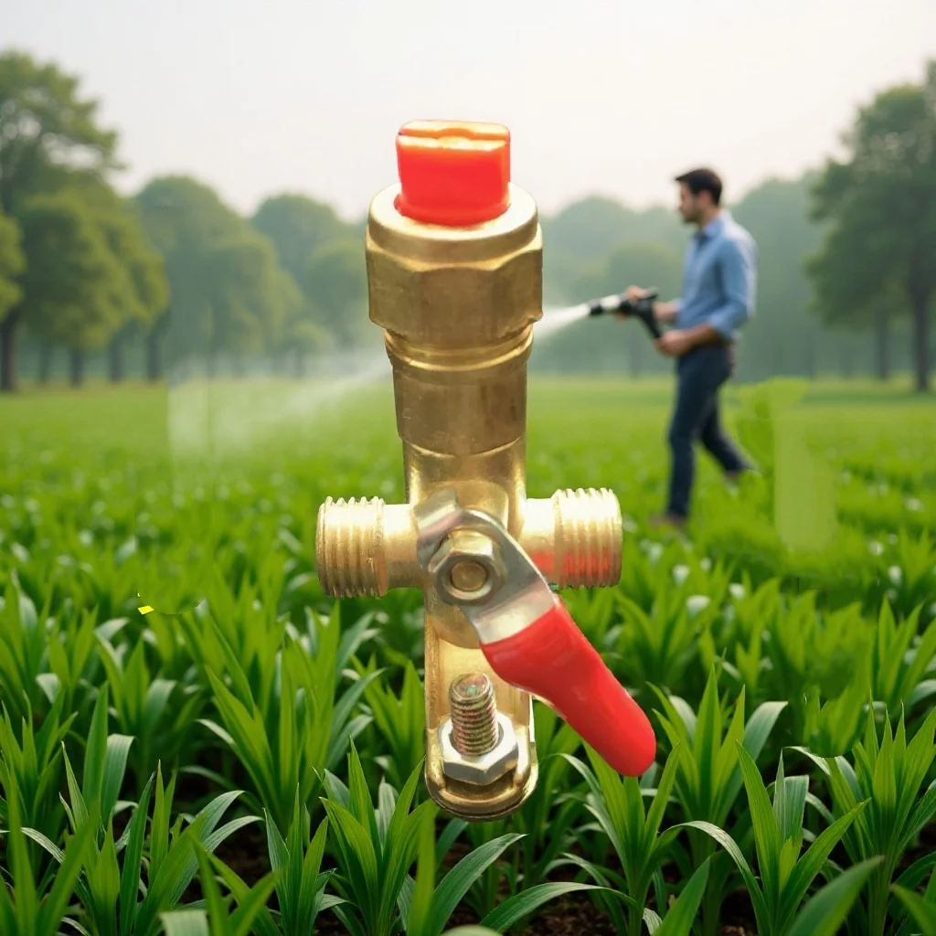 Metal Atomization Nozzle Made of Zinc Alloy 14mm External Thread for Spray Humidification and Agricultural Use