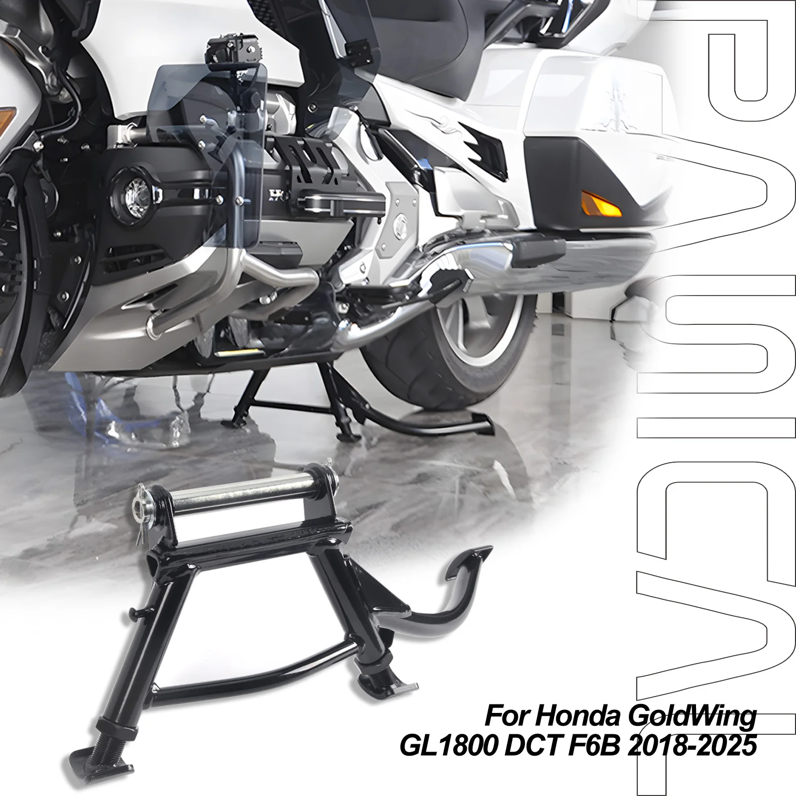 

PANICAL motorcycle center bracket for Honda GoldWing GL1800 DCT F6B 2018-2025 motorcycle side support adjustable parking frame