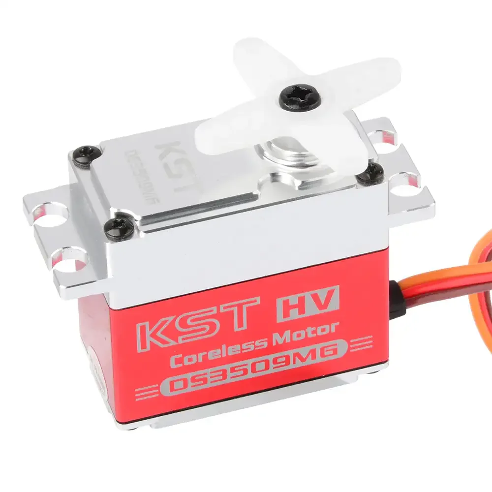 KST-DS3509MG Digital Servo CNC, Coreless Motor, Metal Gear, 25T Grande Torque, 30cc, 120 Classe, Avião RC, Barco, Carro, 8.4V, HV, 35kg