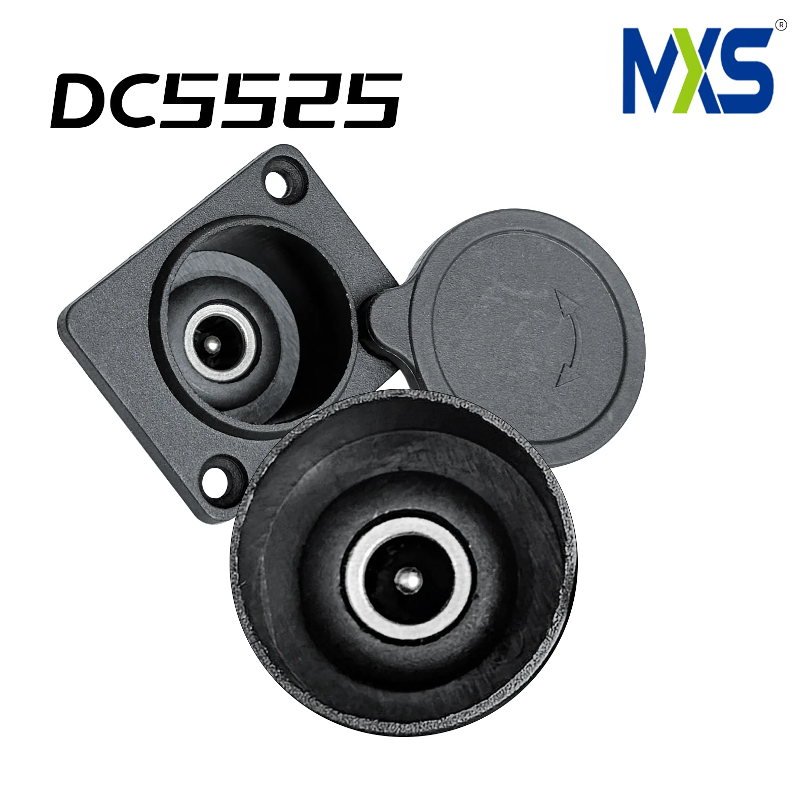 Electric Bike Lithium Battery Charging Port: XLR 3-Pin Female RCA DC5525 DC5521 Socket with Dust Cover