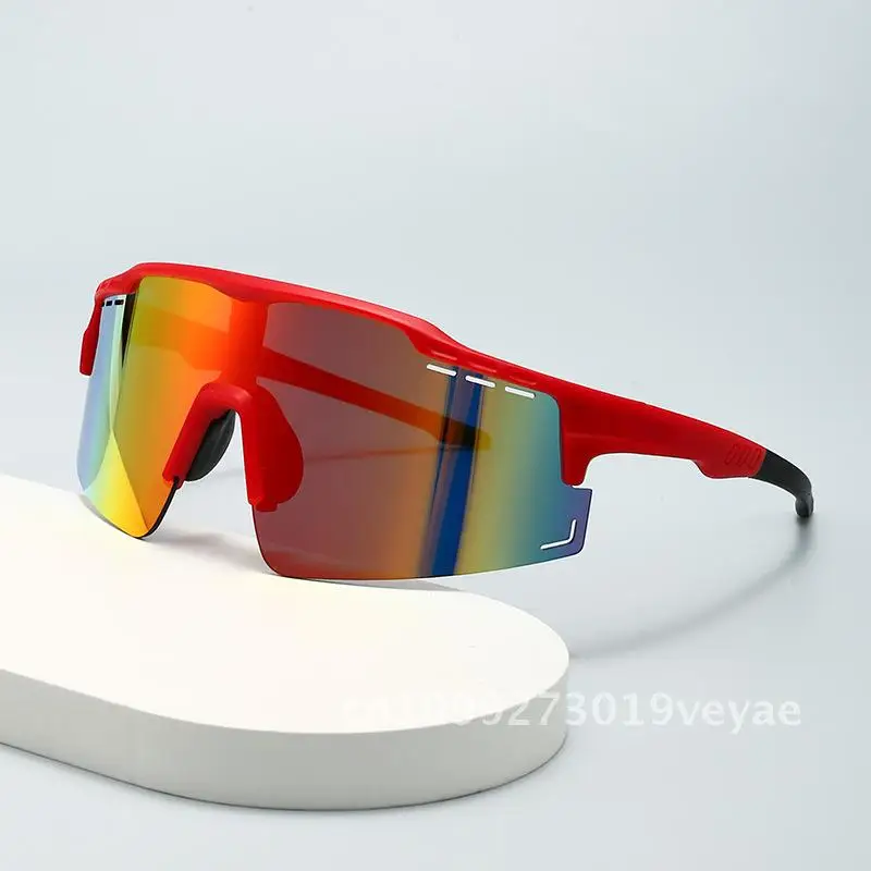 

Unisex Half-frame Cycling Sunglasses Windproof Ski Mountaineering Goggles Sports Personality Trendy Avantgarde PC Material Adult