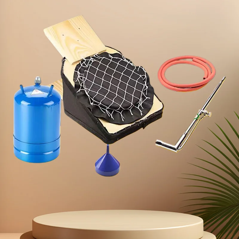

Jewelry Processing Tools - Thickened Explosion-Proof Oil Can, Welding Torch & Leather Oil Pipe for Gold Silver Melting Equipment