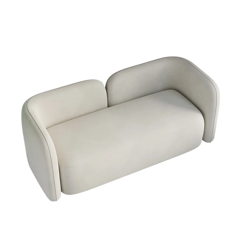 

Studio selection lounge area reception curved sofa cream wedding photography beauty salon table negotiation combination set