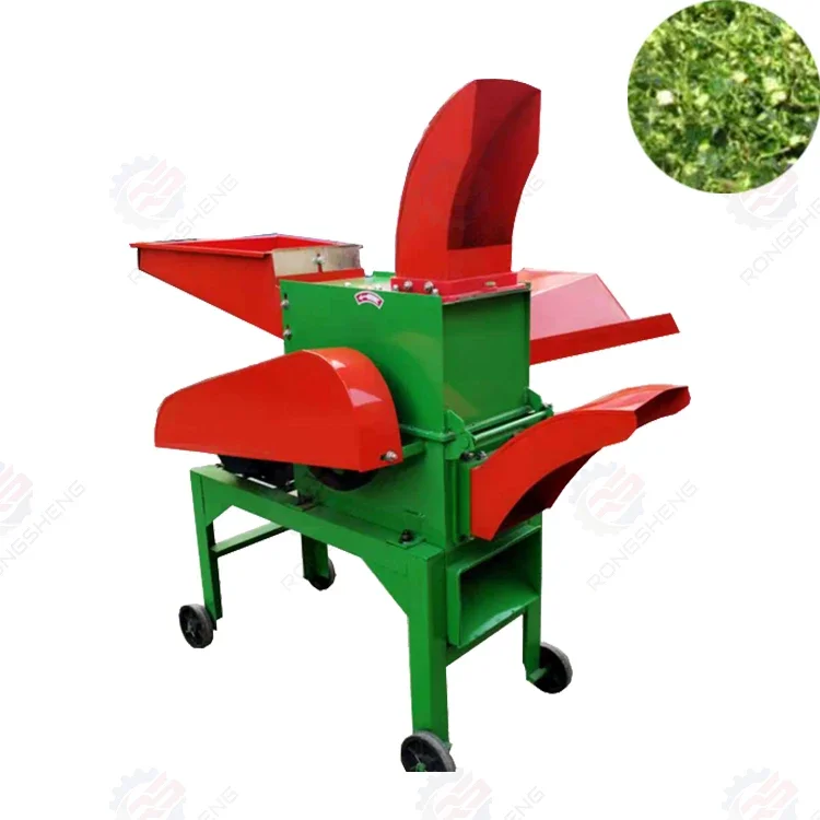 Chaff Cutter Diese Engine Silage Corn Stalk Chopper Cutting Crusher Machine Provided Petrol Engine Grain Grinding Machine 68