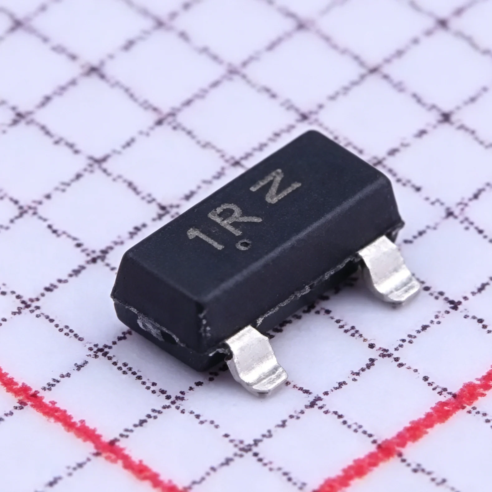 50PCS MMBT5089LT1G Marking 1R SOT-23-3 TO-236AB BJT 300mW 25V 50mA NPN 0.3W 0.05A NEW original Low Noise Transistors