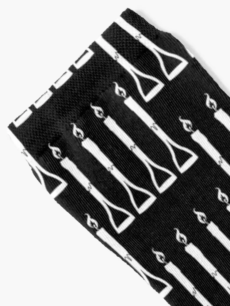 Fork Handles or Four Candles Classic . Socks fashionable luxe Heating sock colored Boy Child Socks Women's
