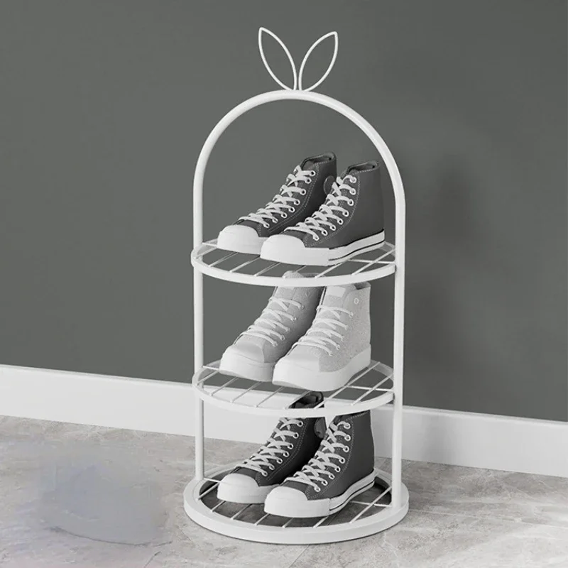 Cute Rabbit Ears Shoe Rack, Multi-Layer Children's Organizer, Space-Saving Storage Shelf, Kid Shoe Stand