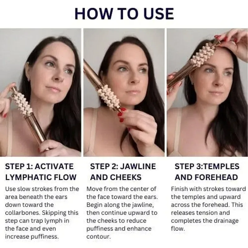 EndoSculptor Handheld Massager Apparaat voor gezichtsverzorging thuis, huidverstevigend hulpmiddel, anti-aging beauty instrument