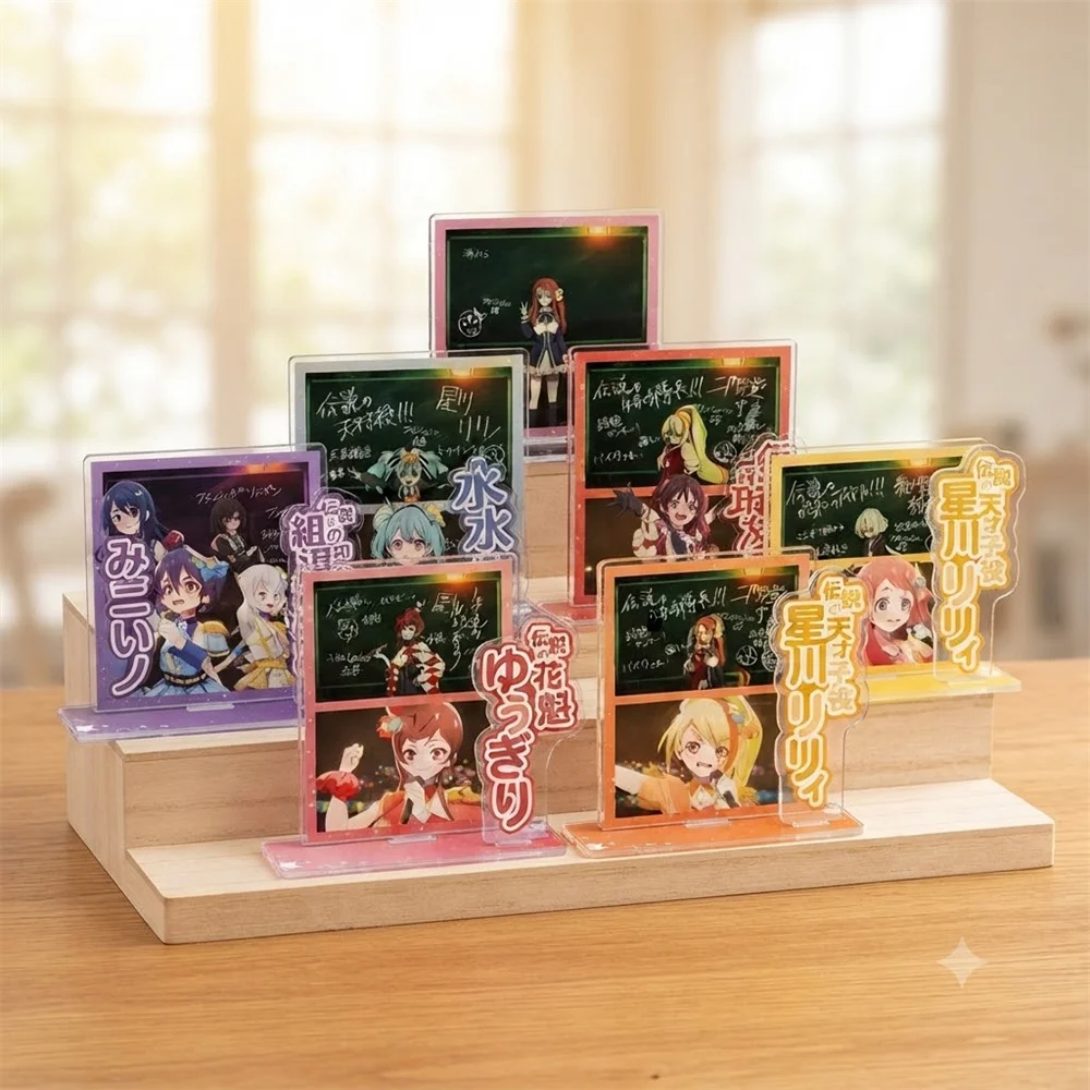 Anime Zomble Land SagaAcrylic Keychain 15CM Stand Model Cosplay Characters Ornament Accesorios Goods Collection Gifts