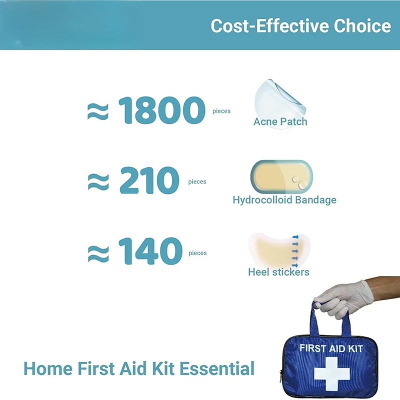 ضمادة الغروانية المائية لفة ذاتية اللصق تضميد الجروح لبثور قرحة الضغط عالية الامتصاص الرعاية الطبية وسادة شفاء الجلد