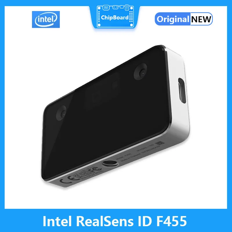 Intel RealSense ID Verification F455 Camera Face Recognition Algorithm Security Camera Peripheral An Active Stereo Depth Sensor