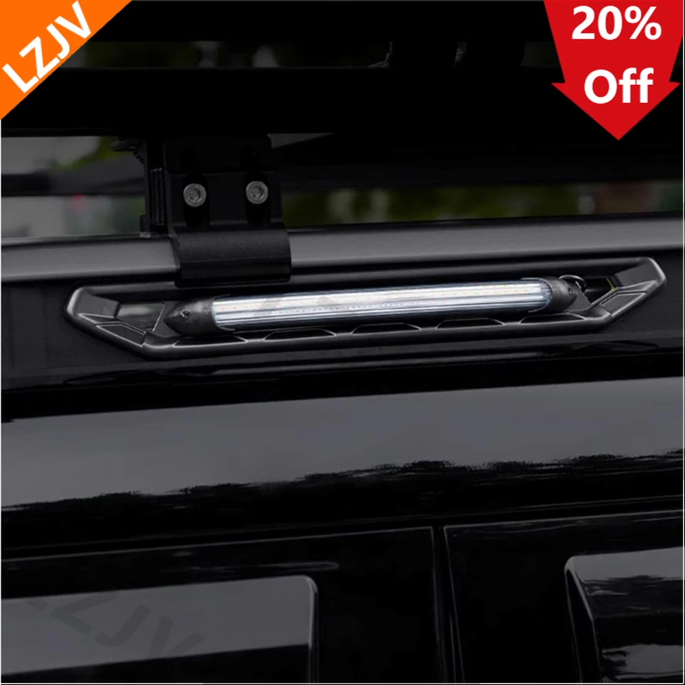 Подходит для Jetour Traveler, декоративная полоса для багажника, полоса на крышу, осветительная полоса, модифицированный атмосферный свет, внешний вид
