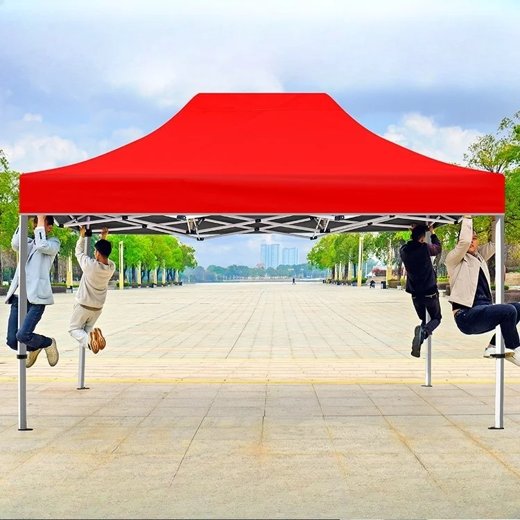 

Outdoor stall four-corner canopy, telescopic folding