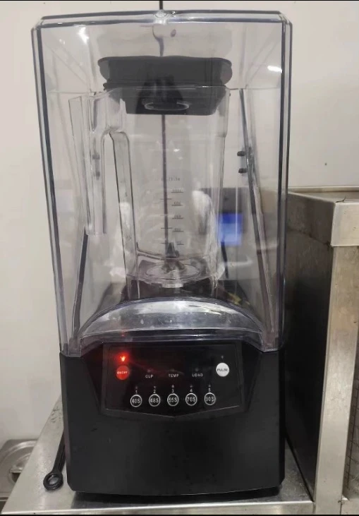 

Commercial Soundproof Blender with Cover - For Smoothies, Ice Crushing, Juice Making (Ideal for Milk Tea Shops)