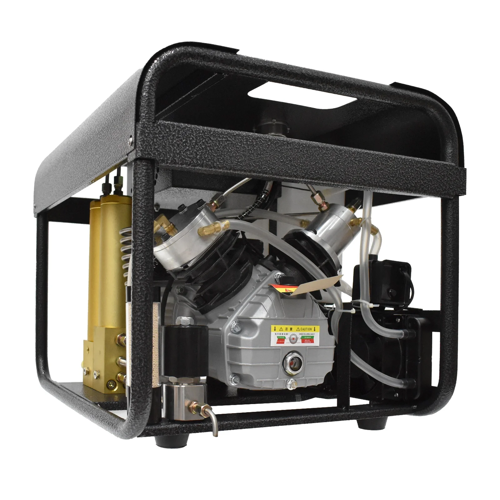 Factory Customized Auto Purge 4500psi 220V Double Filter Fan Cooling   Electric Portable Air Compressor