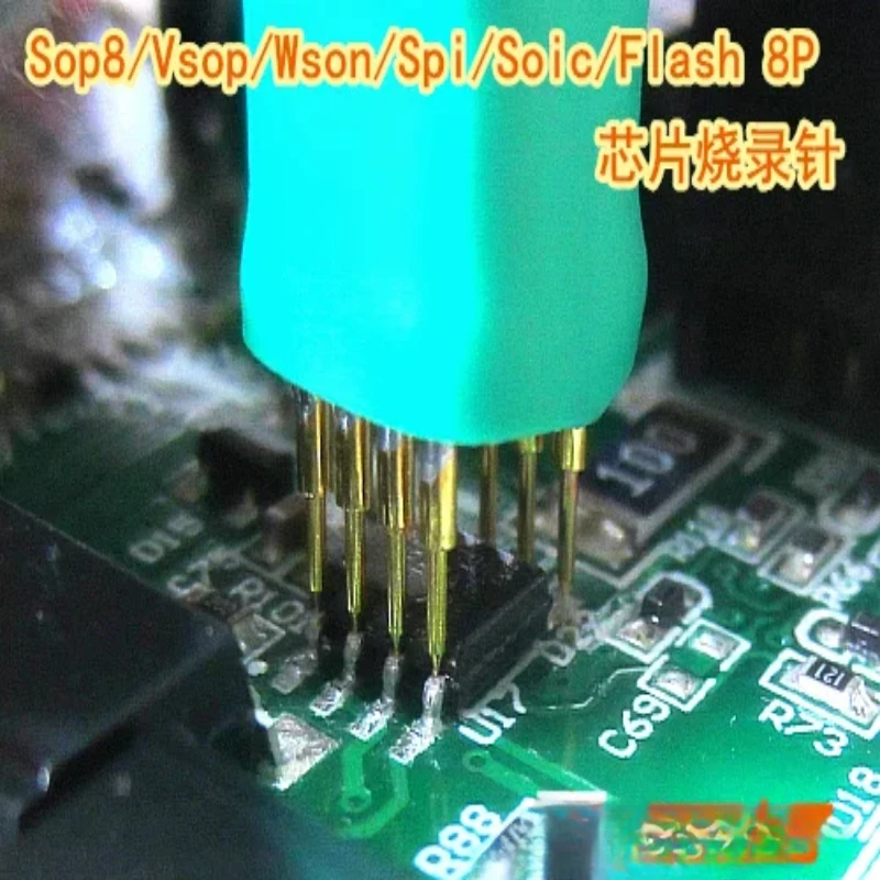 

Burn Test Chip Test Probe Spring Pin Spacing 1.27mm SOP8/VSOP8/SOP16