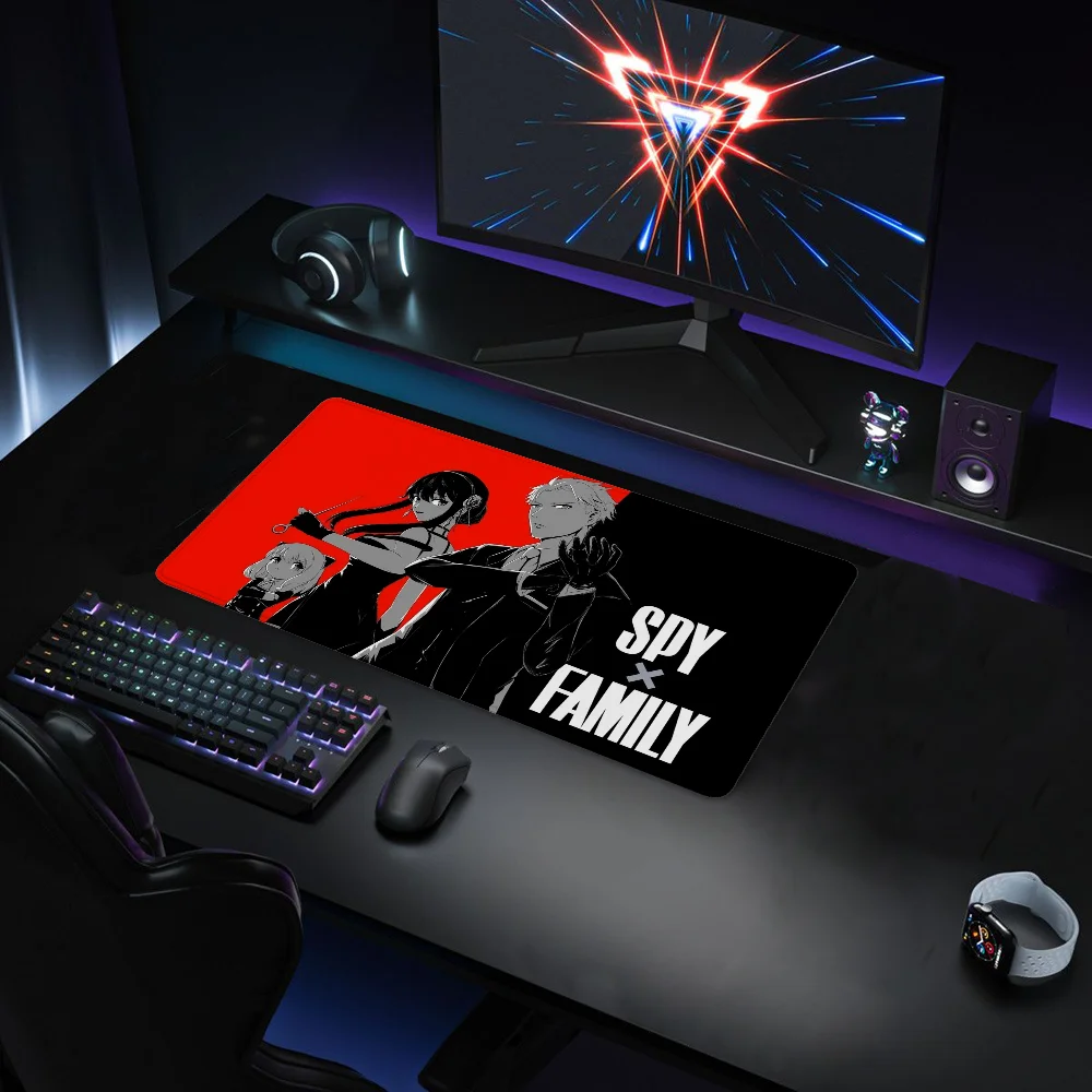 Big Mouse Pad Gaming Accessories Xxl Extended Pad Mouse Mat Office Rug  S-spy X Familys Deskmat Mousepad Gamer Mouspad Mausepad