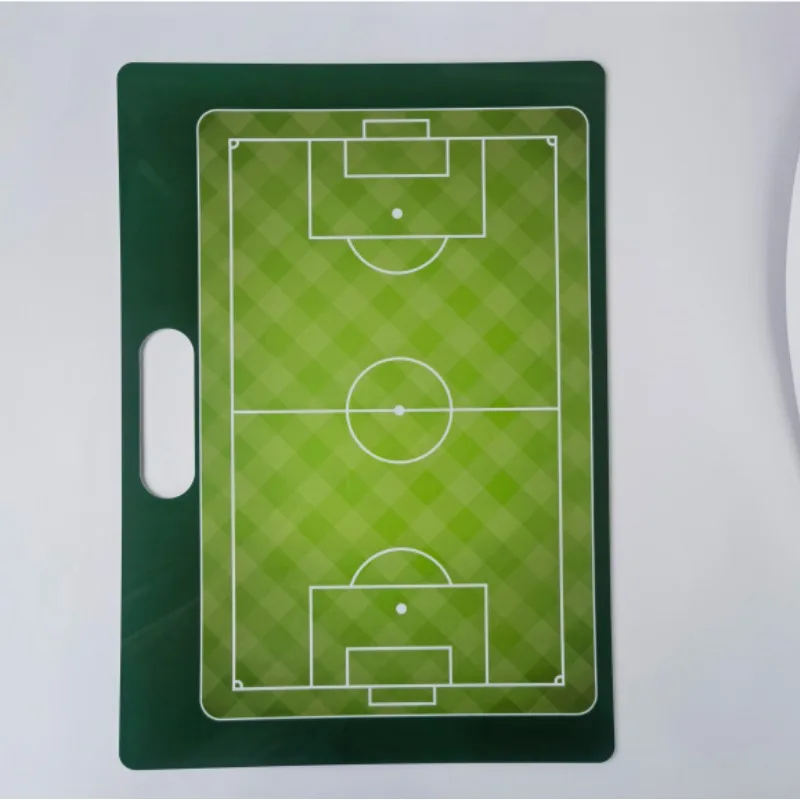 Football Tactical Board PVC Erasable Magnetic Strategy Clipboard Two-side Application Soccer Training Match Coach Accessory