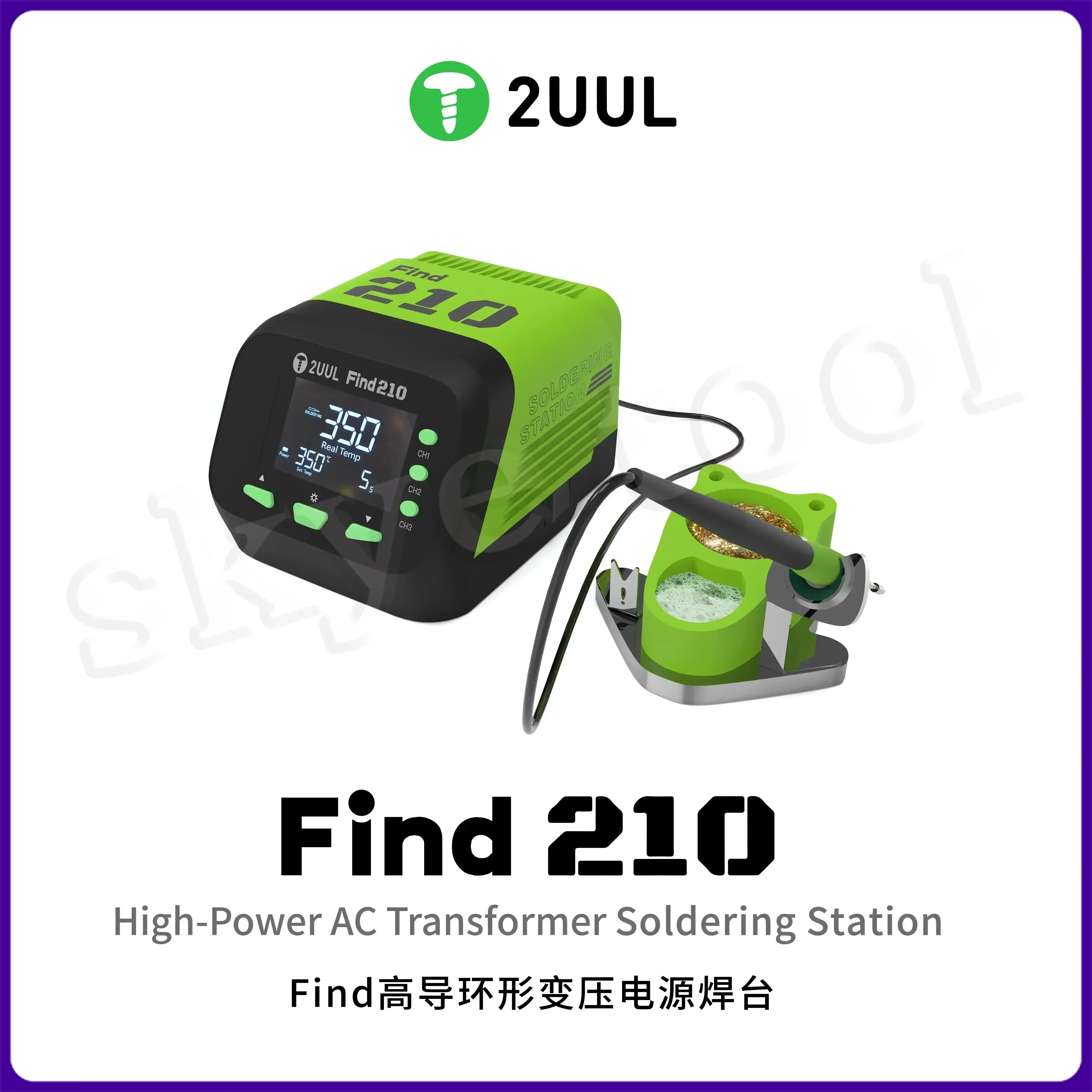 2UUL FD01 FIND210 High-Power AC Transformer Soldering Station For Phone Motherboard BGA CPU Circuit Board SMT CHIP Repair Tool