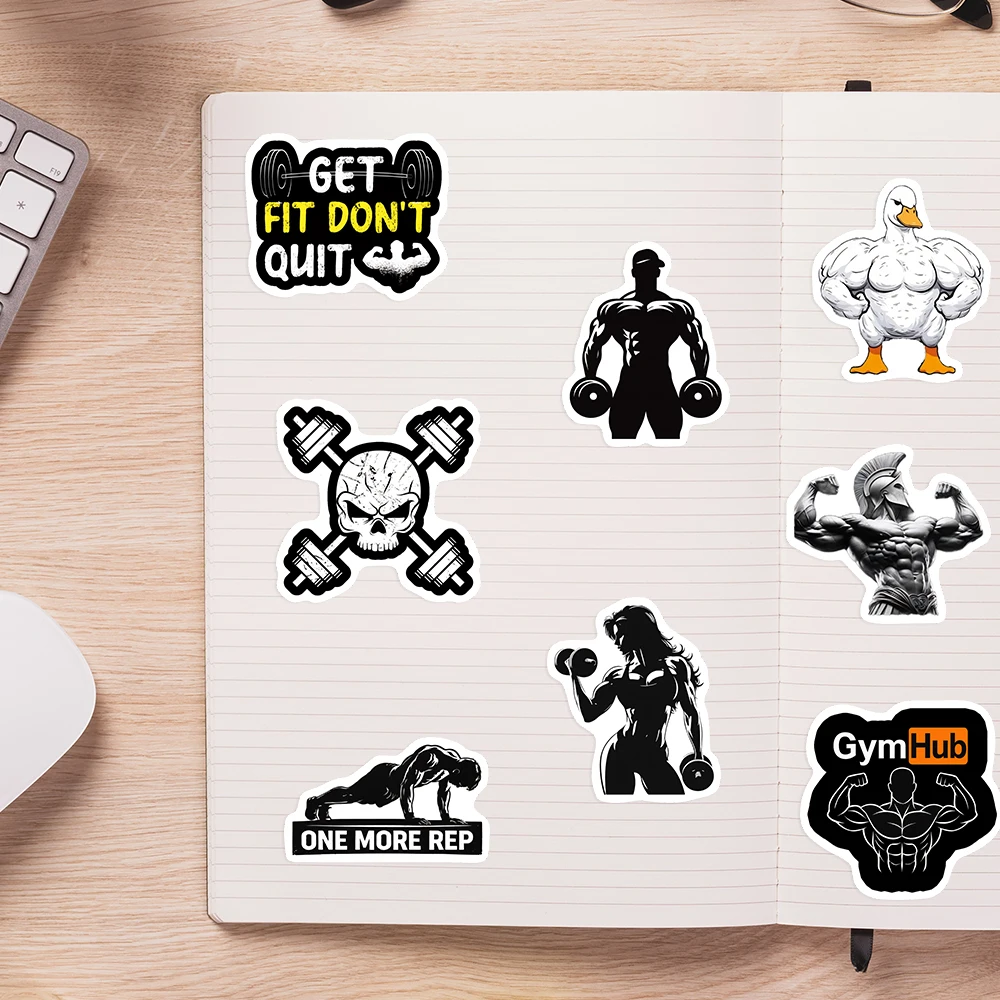 ฟิตเนสยิมสติกเกอร์ไวนิลกันน้ำส - Home Gym Aesthetic บทวิจารณ์และราคา