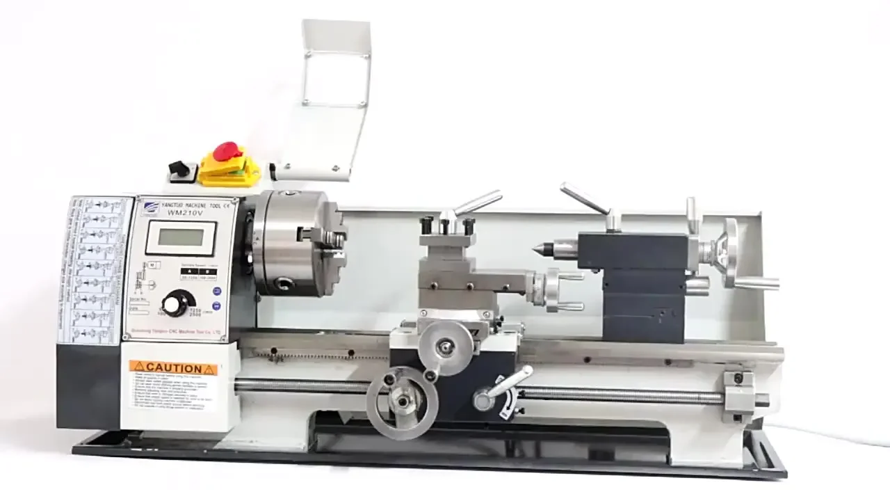 WM210V Chinese small metal turning lathe machine tools price