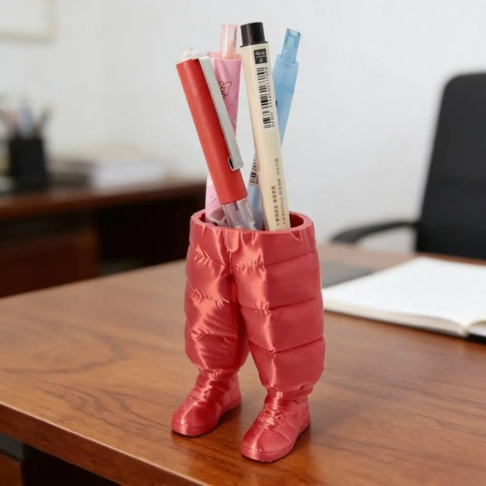 Creative 3D Pants Pen Holder Waterproof PLA 3D Printed Pencil Case Multi-functional Large Capacity Stationery Storage Box School