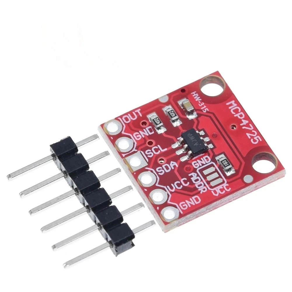 1/3PCS MCP4725 12Bit I2C DAC Digital Converter Module Digital To Analong EEPROM Development Board For Arduino 2.7V-5.5V