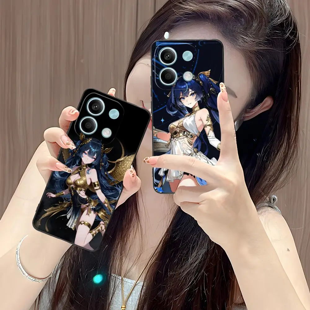 

Wuthering Waves Luno Phone Case for POCO M7 M6 M5 M4 M3 X7 X6 X5 X4 X3 Pro GT 5G Colorful Printing Cover Cover Luxury Smartphone