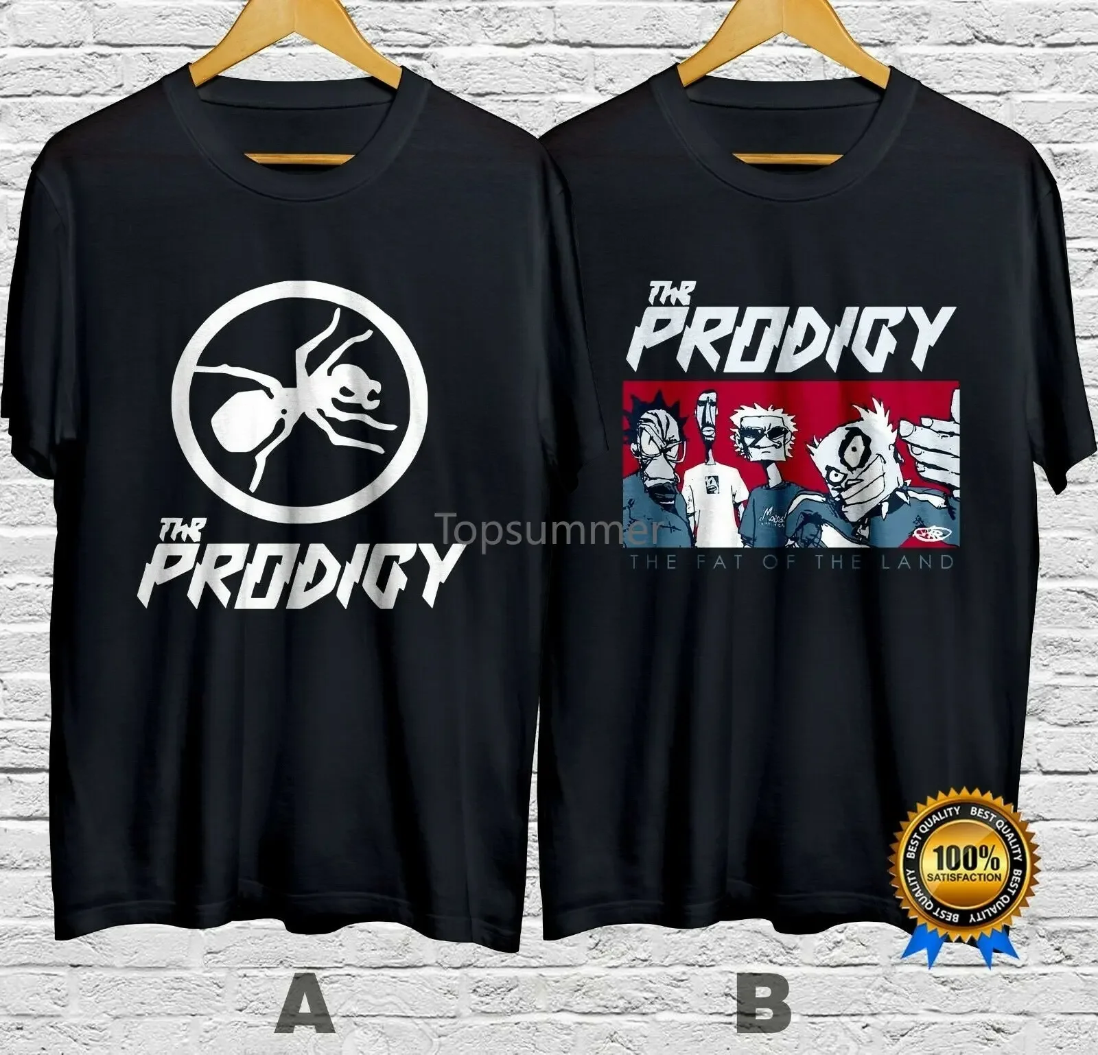 The Prodigy - The Fat Of The Land T-Shirt Cotton 100% S-4Xl Fast Shipping