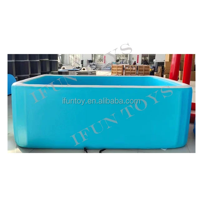 PVC Drop Stitch Inflatable Hot Tub Spa Outdoor Massage Spa Pool With Electric Pump Swimming Water Pool