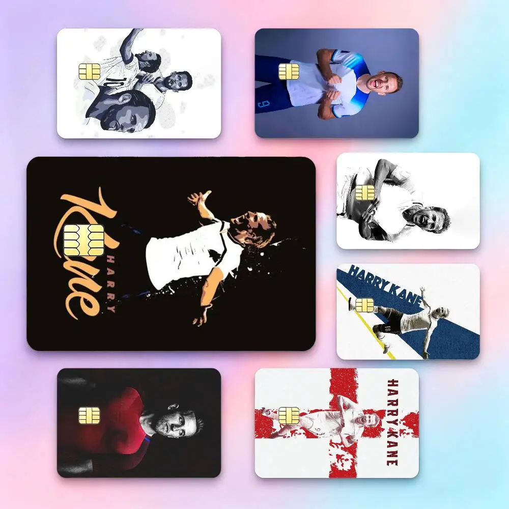 H-Harry Kane Cool Football  Credit Card HD Stickers Small Chip Waterproof Sticker Game Card Decal Gift