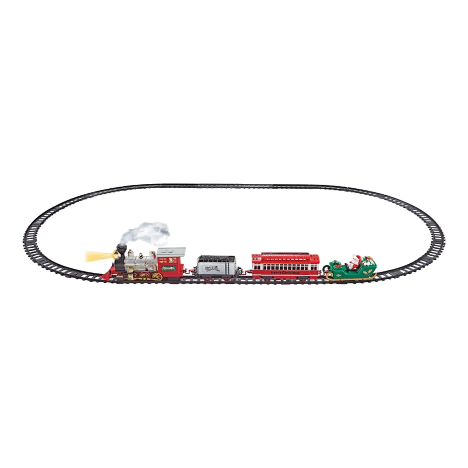 Christmas Tree Train Toys with Smokes for 3 4 5 6 7 8+ Years Old Toddlers