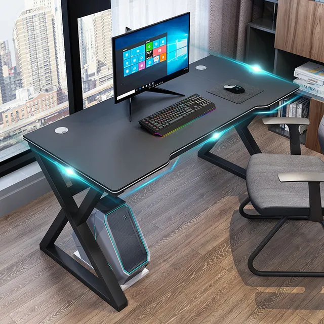 

Computer Desktop Table E-sports Game Set Home Bedroom Simple Table Simple Modern Student Writing Desk Desk