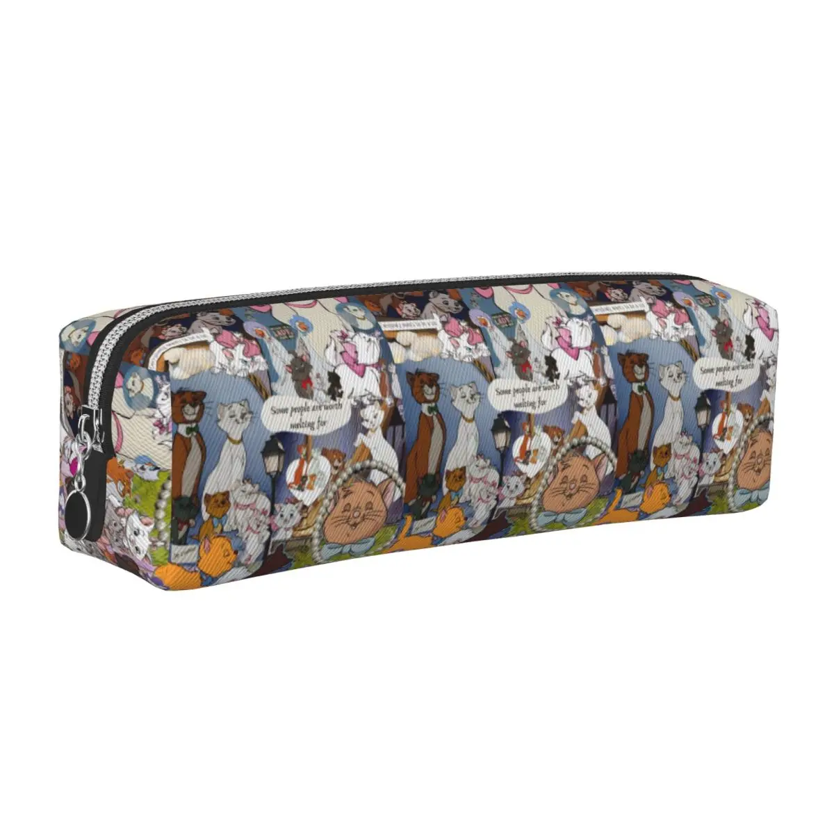 متعة ماريا بيرليوز تولوز مقلمة أرستوكاتس أنيمي صندوق رصاص القلم للفتيات الفتيان حقيبة كبيرة مكتب سستة القرطاسية